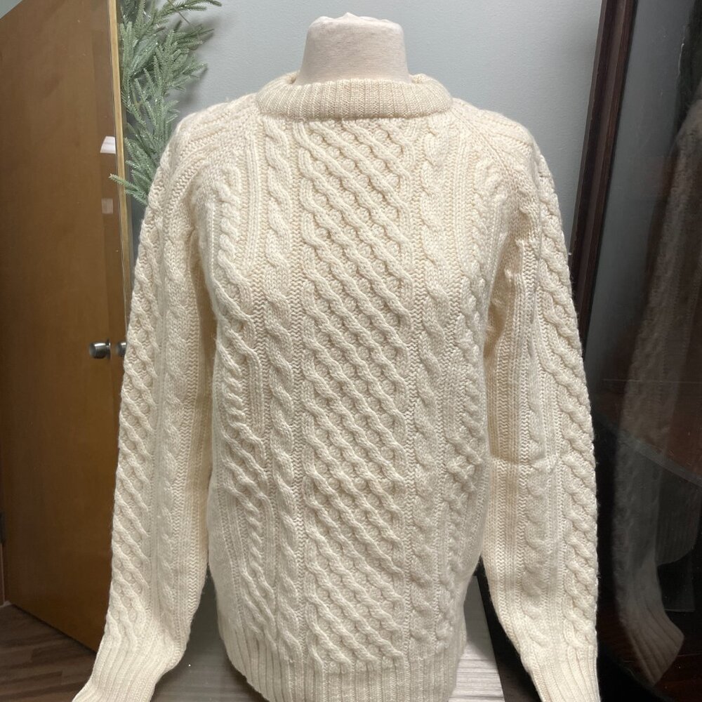 Wool Cableknit Jumper